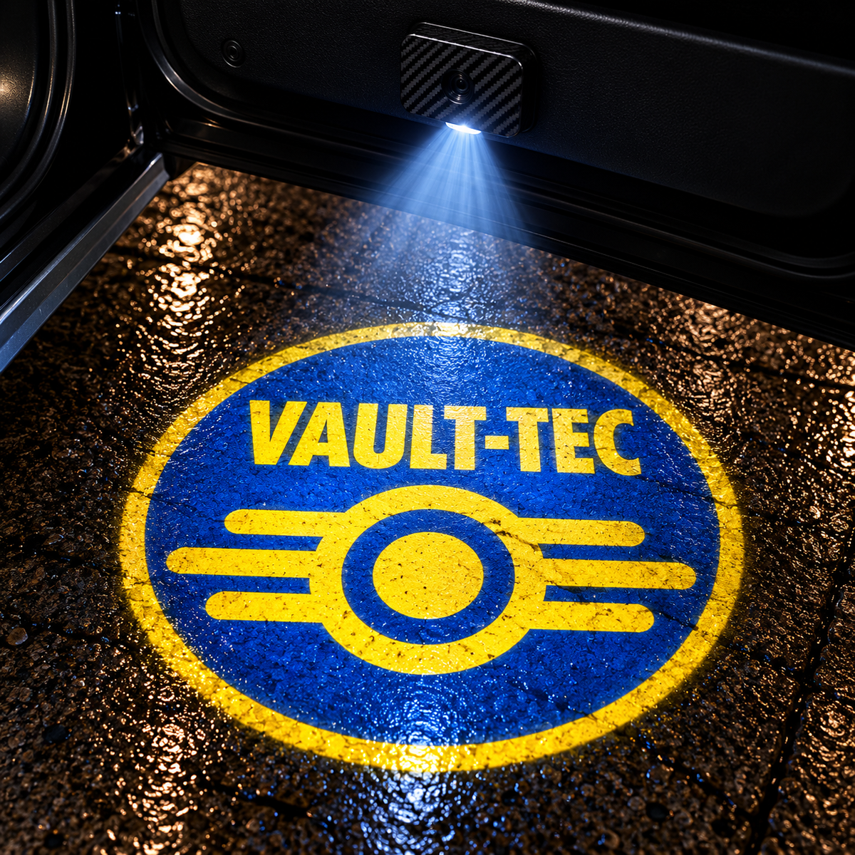 WasteLand Car Projector